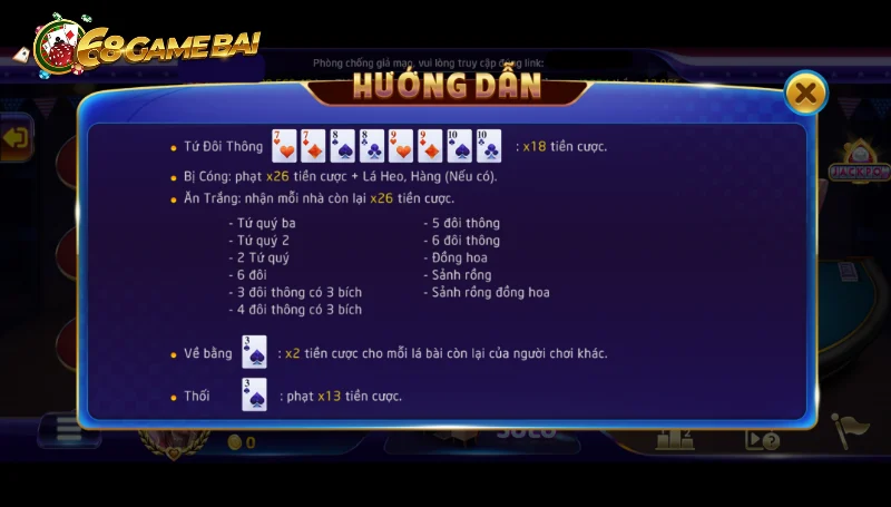 Kinh nghiệm đánh bài tiến lên miền nam 68 game bài luôn thắng